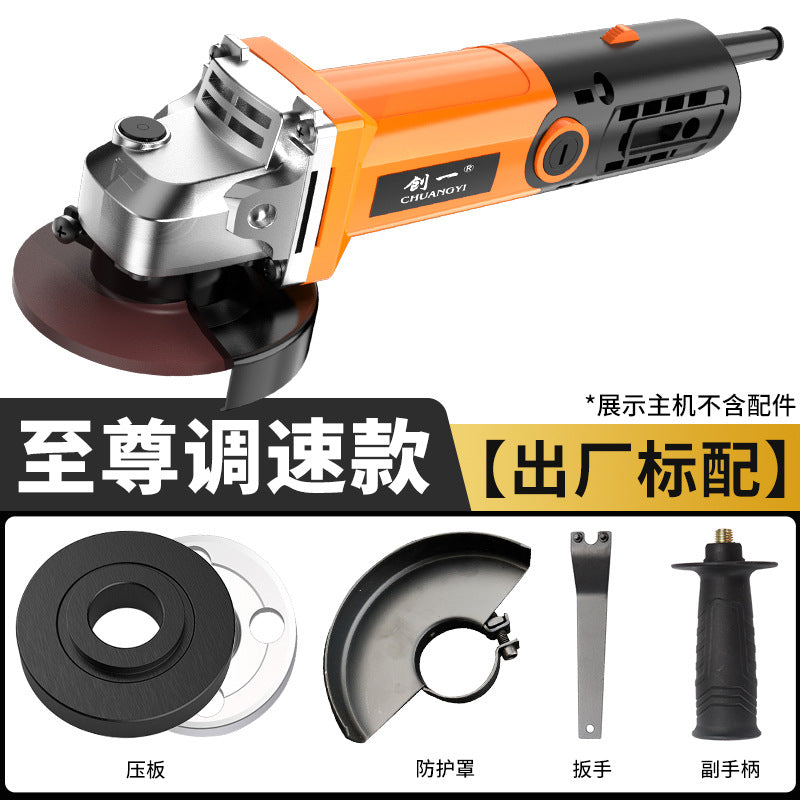 Chuangjiao grinder industrial grade grinder metal cutting grinding polishing rust removal household hand grinding wheel cross-border wholesale