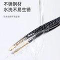 Colorful fenling eyebrow clip, eyebrow and eyelash beauty clip, eyebrow clip, stainless steel oblique mouth plucking tweezers