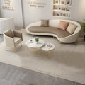 Nordic clothing store sofa simple modern curved internet celebrity shaped creative accessible luxury beauty salon casual store reception