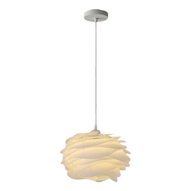 Rose ceiling lamp - minimalist modern style, creative bedroom lighting, nordic warm & romantic artistic decor for bedroom