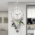 Wall clock living room manufacturer new arrivalpopular creative casualelegantaccessible luxuryclassy clock silent background wall decoration