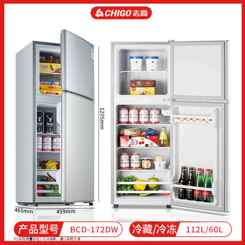 Chigo refrigerator home appliances procurement wholesale multi-specification tier 1 energy efficiency apartment refrigerator rental refrigerator for home