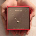 Zircon double heart necklace for women, 2025 new arrival, light luxury, minimalist, sweet, niche, high-end clavicle chain - perfect gift for her