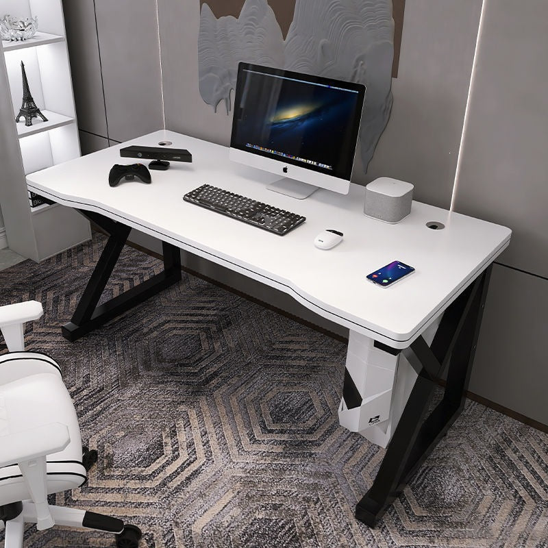 Computer desk desktop home office desk table rental house student simple writing game table thickened welding independent