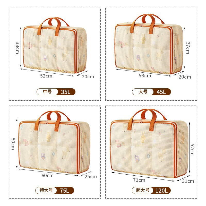 Quilt compression bag down jacket travel clothes quilt special storage bag large capacity moving storage bag