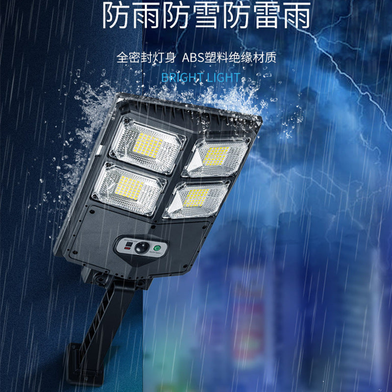 Cross-border new solar street light infrared induction solar wall light with remote control outdoor lighting garden light