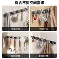 No punching clothes hook, door rear clothes hanger, wall-mounted door entrance, coat cabinet hook, strong row hook