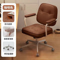 Best selling sedentary dormitory plaid college student back chair bedroom for home swivel chair office chair study computer chair