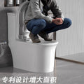Squatting and sitting dual-purpose toilet siphon can squat or sit, large diameter, large impact, deodorizing filter, anti-clogging, dual-purpose toilet ceramic