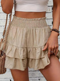 Fashion cross-border ins styleexportsummereasiest for match short skirt elastic high waist skirt design spring and summernew arrivalhigh waistslimming look