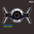 New spacecraft bluetooth speaker - creative wireless, cool, card-insertable, computer desktop speaker, subwoofer, piano black