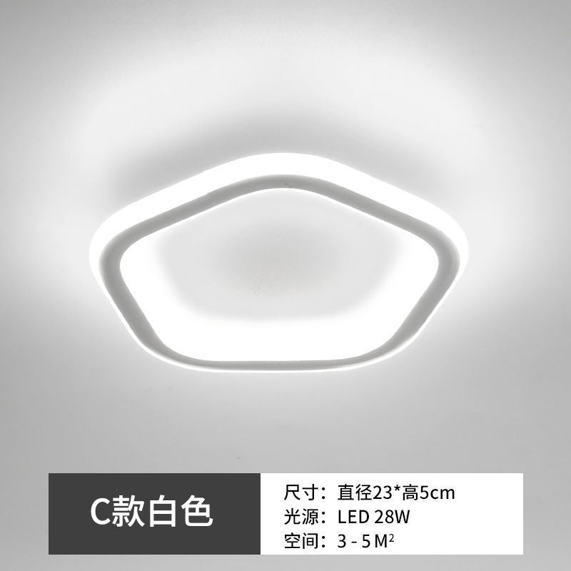 LED Aisle Light Modern Simple Entry Foyer Light Creative Balcony Light Nordic Smart Lighting