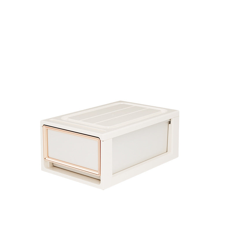 Drawer storage box Plastic locker Household clothes Underwear Clothing finishing Thickened large-capacity storage box