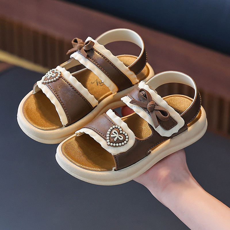 Sandals summer new arrivalkids sandals for middle and big kids boys sports non-slip breathable beach shoes