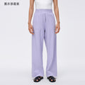 Outdoor water-resistant activewear lounge pants for women - elastic waistband, loose fit, quick-drying, breathable, straight-leg gym pants d26015