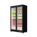 Huaer refrigerated display case meat low temperature quick freezing cabinet vertical freezer commercial supermarket refrigerator fresh-keeping freezer