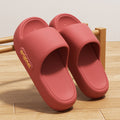 New arrival labeling thick sole non-slip eva sandals thick soleeva non-slip bathroom women's slippers home portable