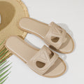 V-shaped slippers for women outwear 2026 popular summer fashioneasiest for matchflats women's sandals soft bottom vacation sand