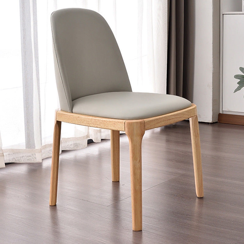 Wood style b&baccessible luxury upholstered back chair scandinavian solid wood dining chair for homemoderncasual restaurant hotel chair