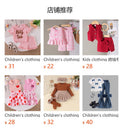 Children's clothing cross-border european and american girls sleeveless shirt + shorts two-piece set children's clothing suit