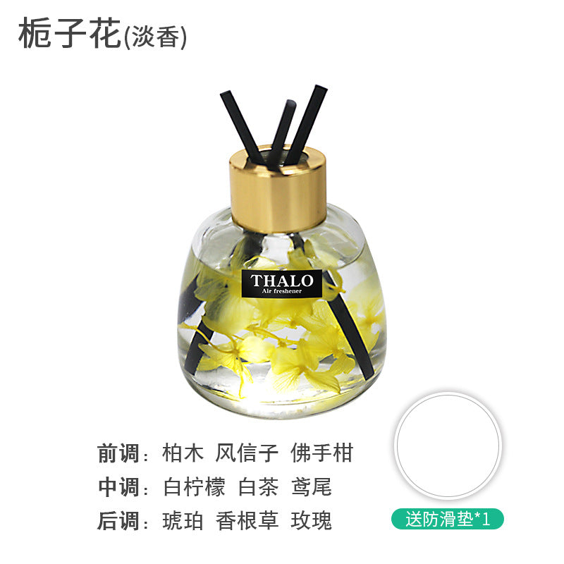 Factory direct wholesale, tiktok trending, high-end car air freshener diffuser. long-lasting, fresh scent with rattan reeds and dried flowers to eliminate odors
