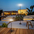 Outdoor waterproof solar lawn lights - ground insert, perfect for villa landscaping, garden pathways, and ambient lighting