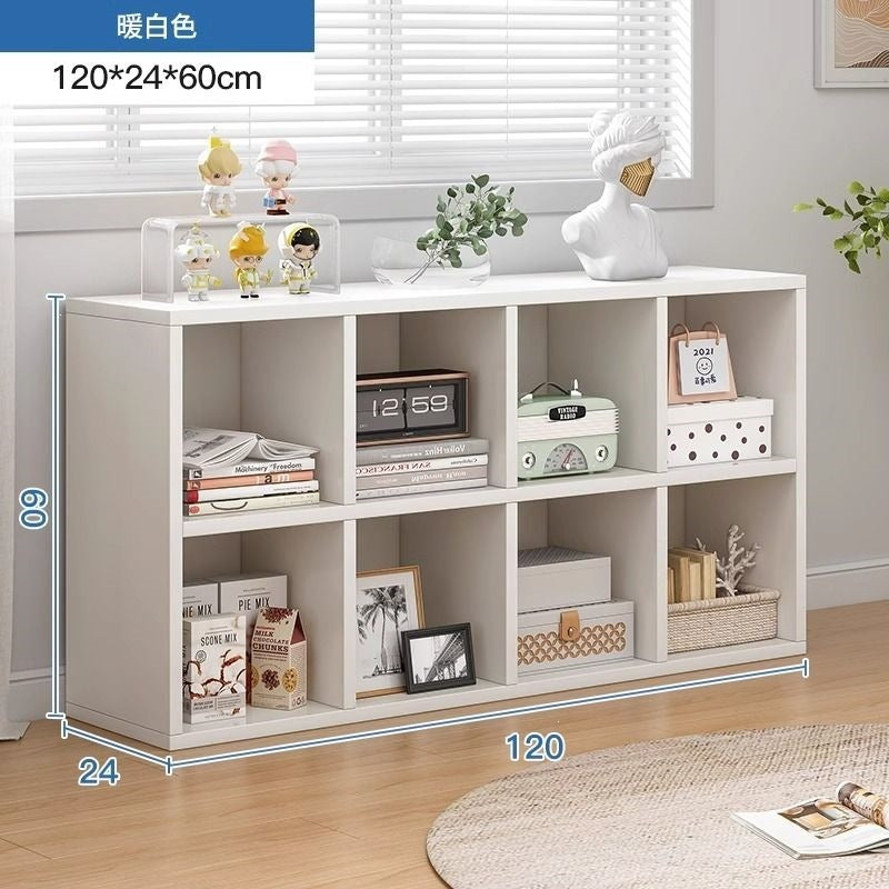 Bookshelf kindergarten reading rack multifunctional simple storage cabinet living room storage cabinet for home floor-standing storage rack