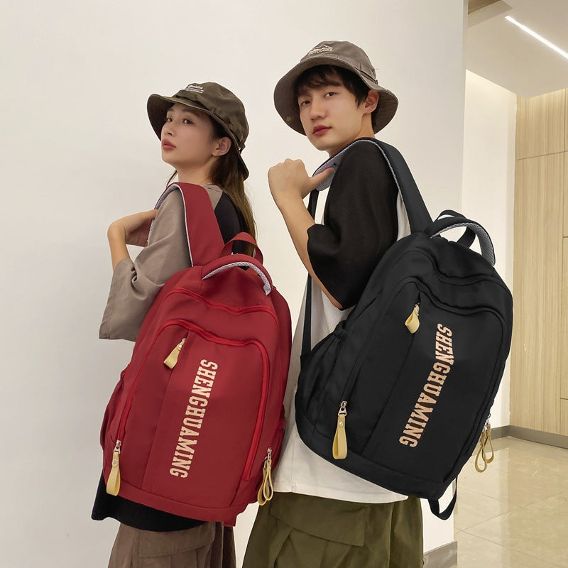 School Bag Female Large Capacity High School Student Junior High School Student ins Trendy Backpack College Student Travel Computer Bag Backpack