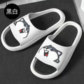 New casual slippers for men, korean style, summer outdoor wear, indoor home bathroom, couple's sandals, women's wholesale non-slip slippers