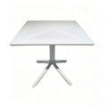 Scandinavian outdoor square plastic dining table modern cut outcasual balcony courtyard cafe thickened disassembly table and chairs