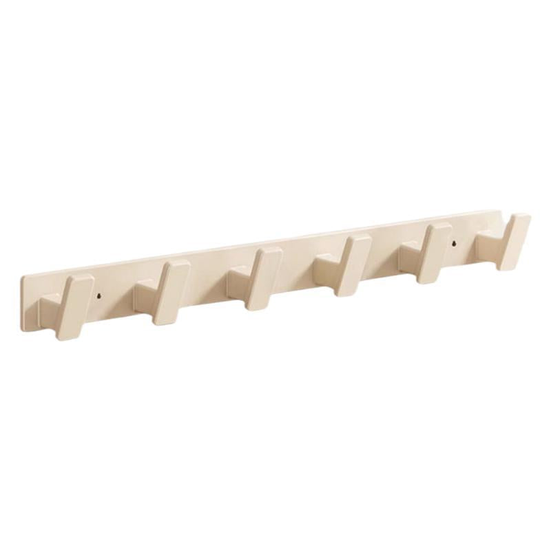 Cream style coat hook white entrance door rear hook classy entrance clothes hanger wall wall hanging without drilling