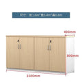 Office file cabinet partition cabinet wooden wall-mounted information cabinet table side tea cabinet with lock storage low cabinet storage cabinet