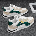 Men's spring 2025 new trendy mesh breathable athletic casual running shoes - versatile dad shoes for teens
