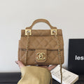 Diamond quilted chain bag - new 2025 fashionable & trendy shoulder/crossbody handbag for women