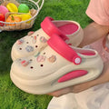Rainbow rabbit rose red