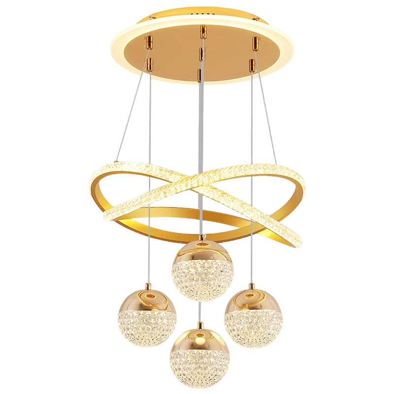 Led restaurant pendant light - modern minimalist dining room lamp - home kitchen creative bar counter light - zhongshan lighting - living room lighting fixture