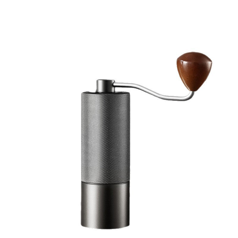Titanium-plated hand coffee grinder with seven-star steel core - manual coffee bean milling machine