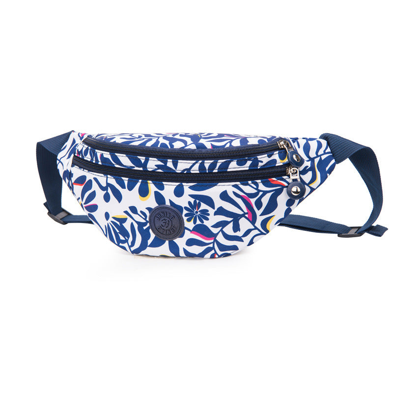 Cross-border hot-selling fashion popular women's fanny pack Oxford cloth chest messenger bag breast bag wholesale order FANNY PACK