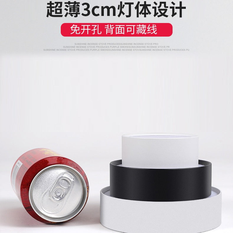 Three pine LED surface mounted led small ceiling light without opening, bedside aisle light, entrance light, entrance ceiling light