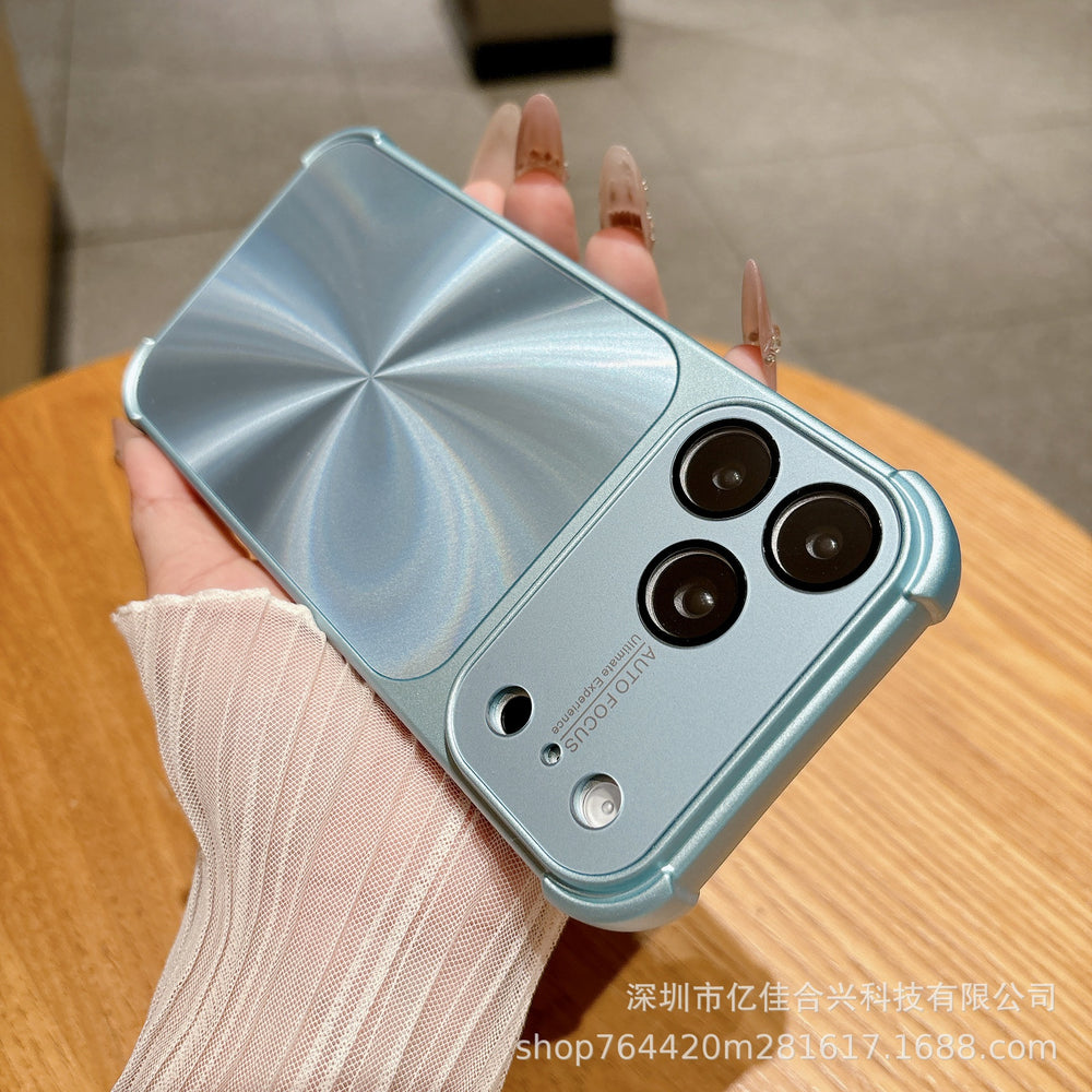 Influencer-approved, instant 17 upgrade: four-corner silicone laser aurora case for iphone 17 pro max and iphone 16