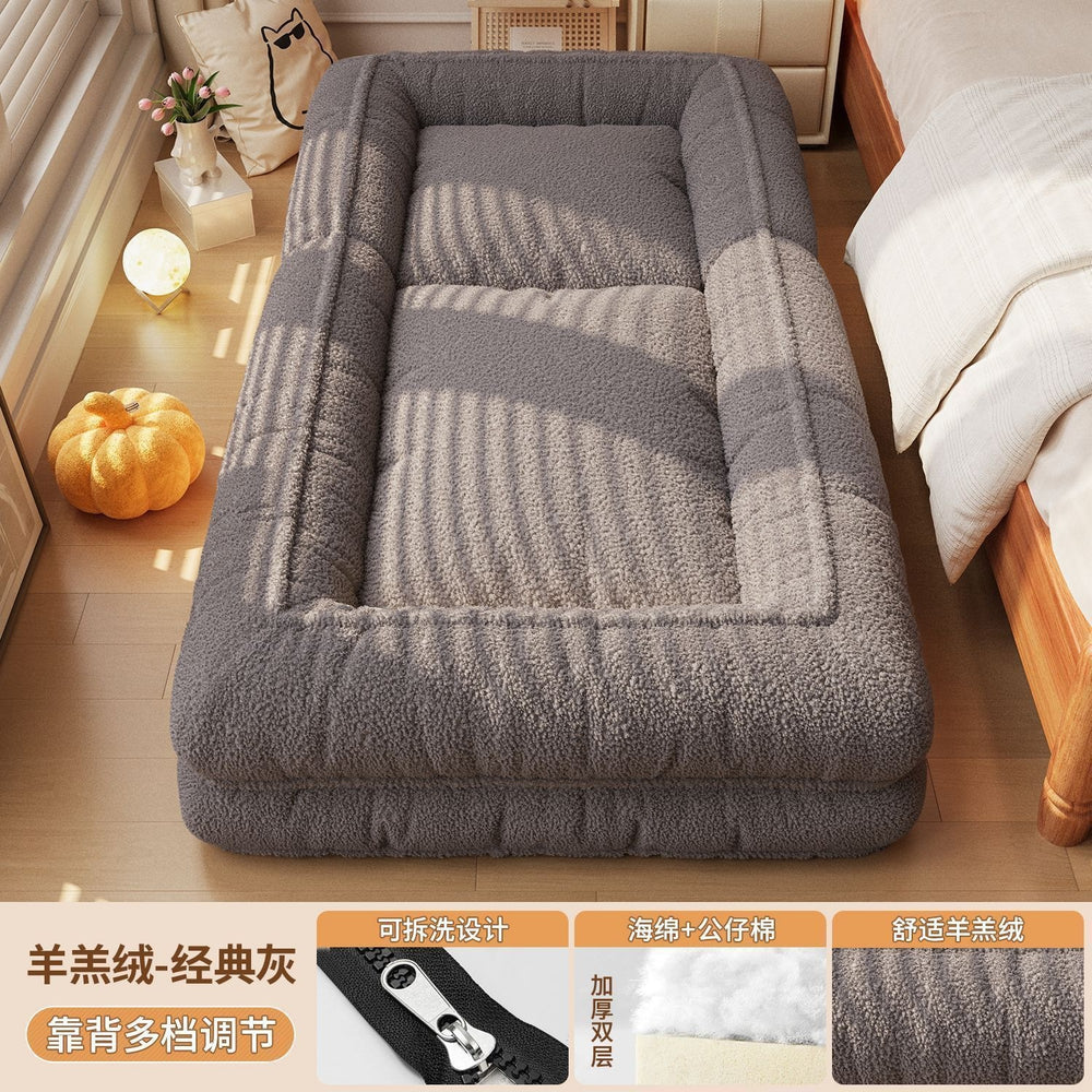 Langyujia popular balcony single bed recliner bedroom lazy sofa human tatami sofa dog house foldable giant