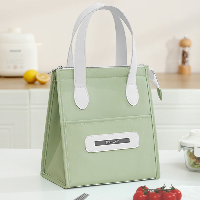 Beilian's new portable portable lunch box bag brings rice to work, lunch bento bag goes to school, travel, thermal insulation bag wholesale