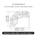 Single armrest single + small corner + large corner ( 3.35m )