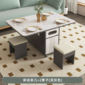 Dark gray + two stools combination