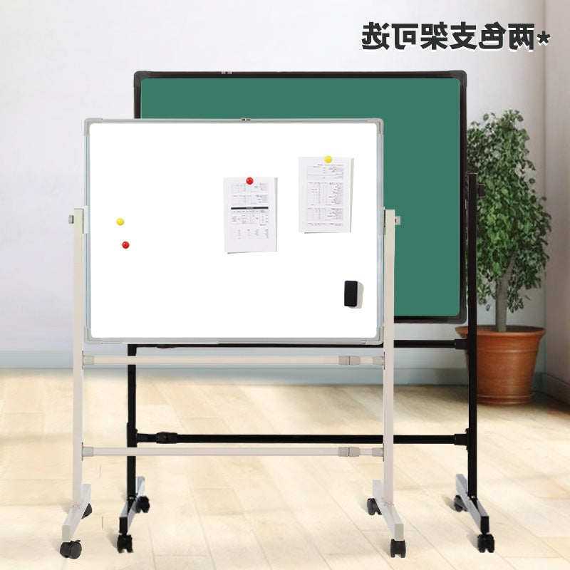 Upgraded thickened adjustable stand-up whiteboard writing board, portable blackboard, children's home stand-up display board with stand