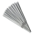 Wholesale barbecue utensils stainless steel flat skewers thickened steel skewers barbecue skewers roasted needles mutton skewers iron skewers barbecue skewers