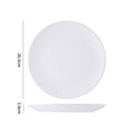 10inch line pattern shallow plate