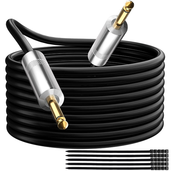12AWG6.5mm large two and three core audio cable male-to-male audio mixer power amplifier microphone 6.35mm cable