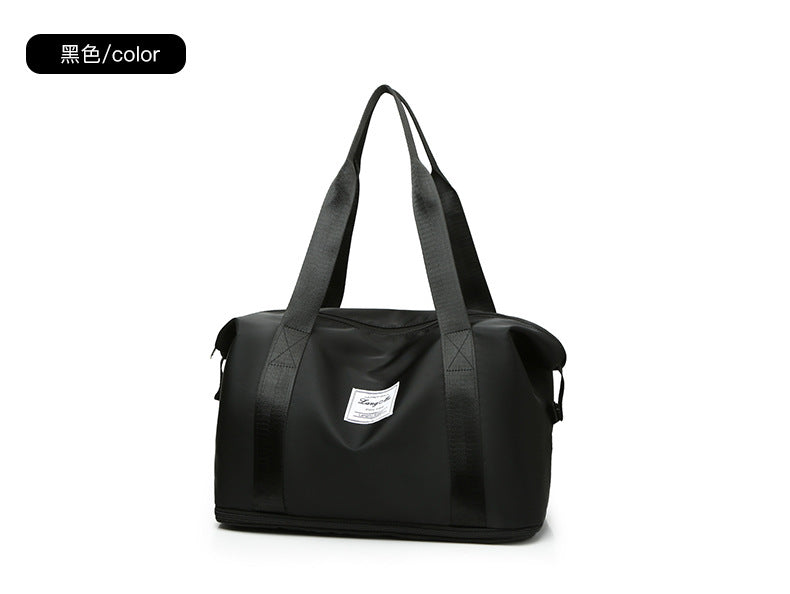 Short-distance travel bag Large capacity female portable business trip anti-splash portable maternity storage bag Sports fitness bag Luggage bag