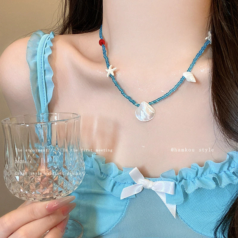 2025 hot-selling beaded butterfly necklace for women - versatile, unique, elegant pearl choker - trendy vintage style accessories